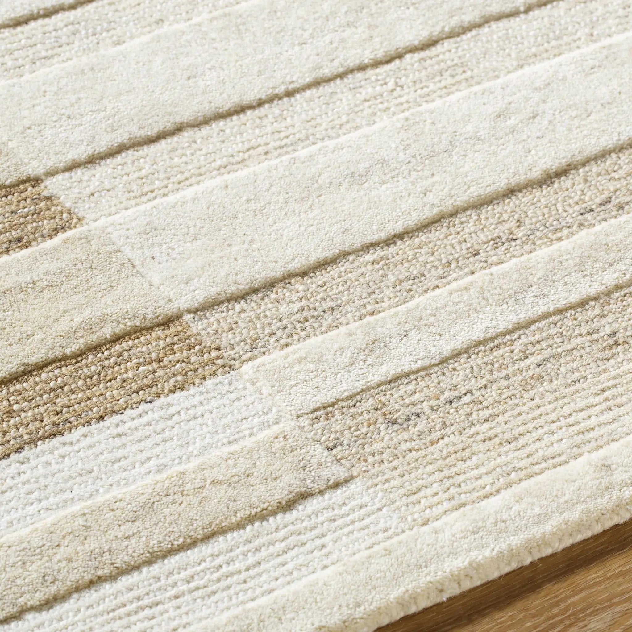 Tavia Broken-Striped Area Rug by Boutique Rugs