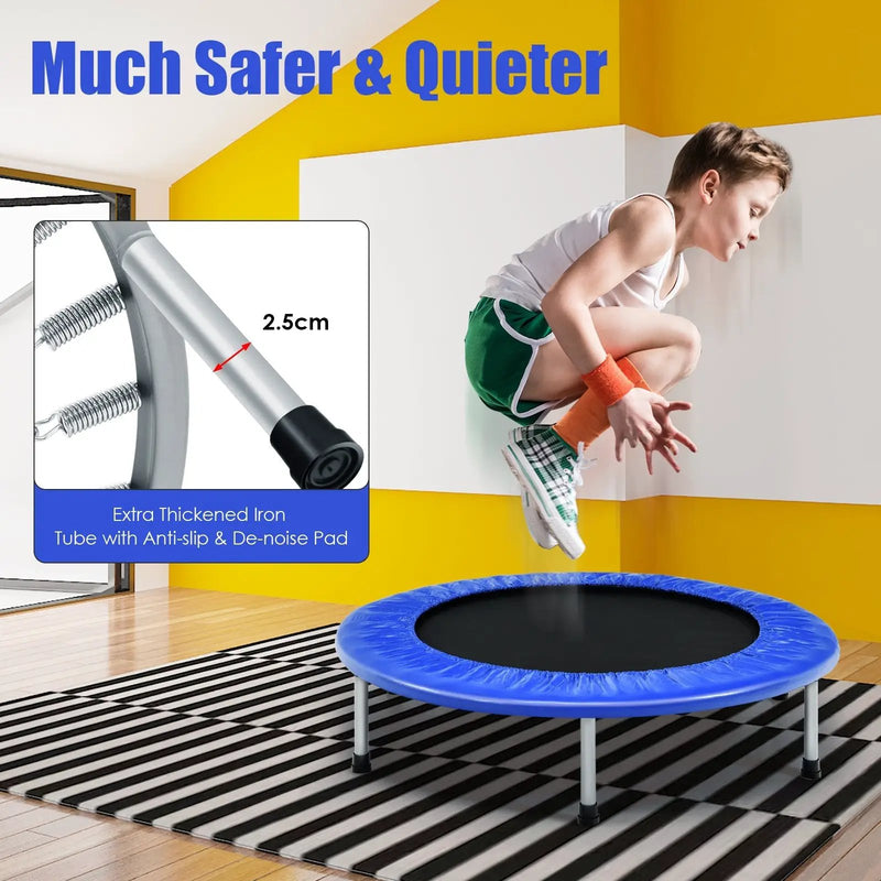 38 Inch Mini Folding Trampoline Portable by DirectDeals