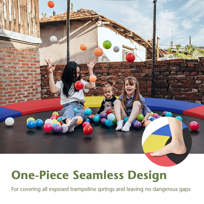 12 Feet Waterproof and Tear-Resistant Universal Trampoline Safety Pad Spring Cover by DirectDeals