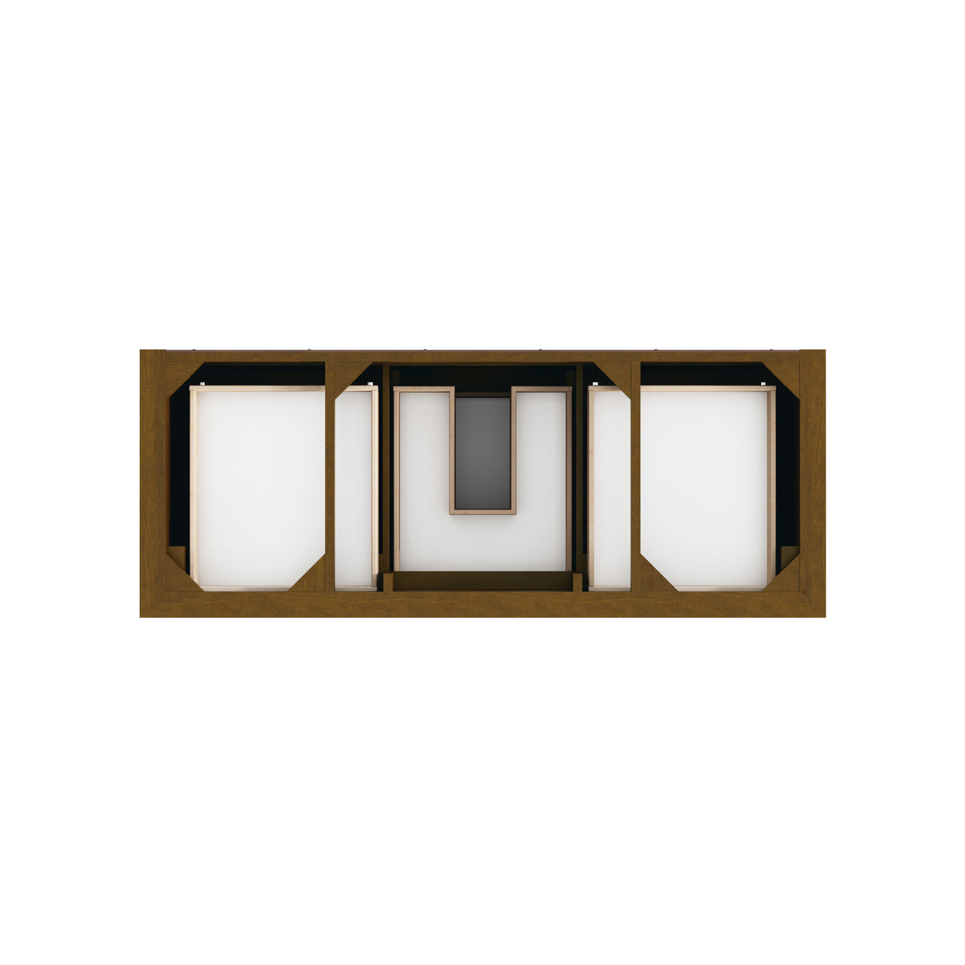 James Martin Brookfield 60" Single Bathroom Vanity, Honey Oak, view 14