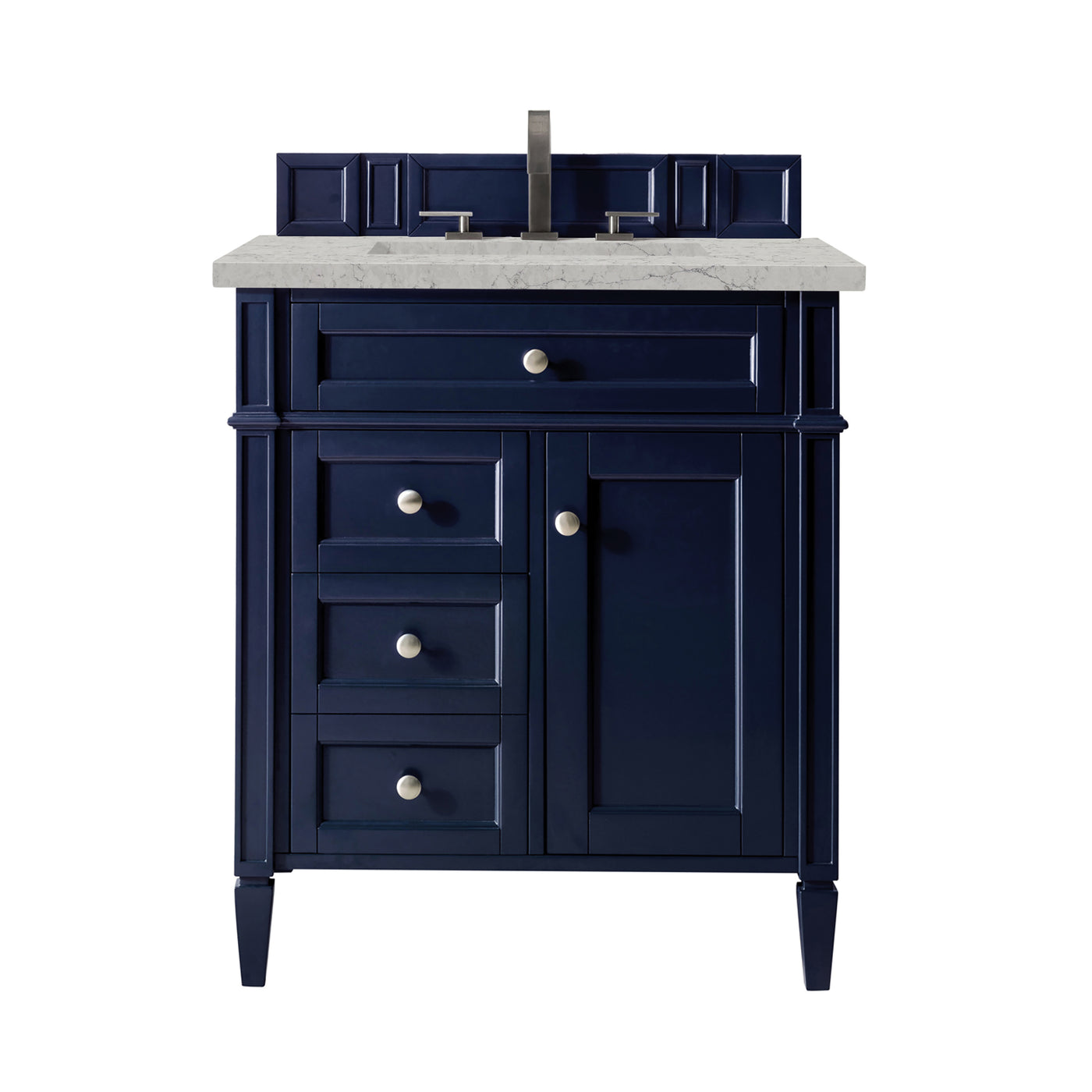 James Martin Brittany 30" Single Bathroom Vanity, Victory Blue, view 26