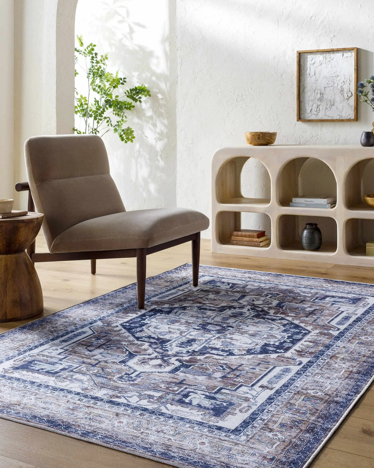 Terri Washable Area Rug - Clearance, installed in a room