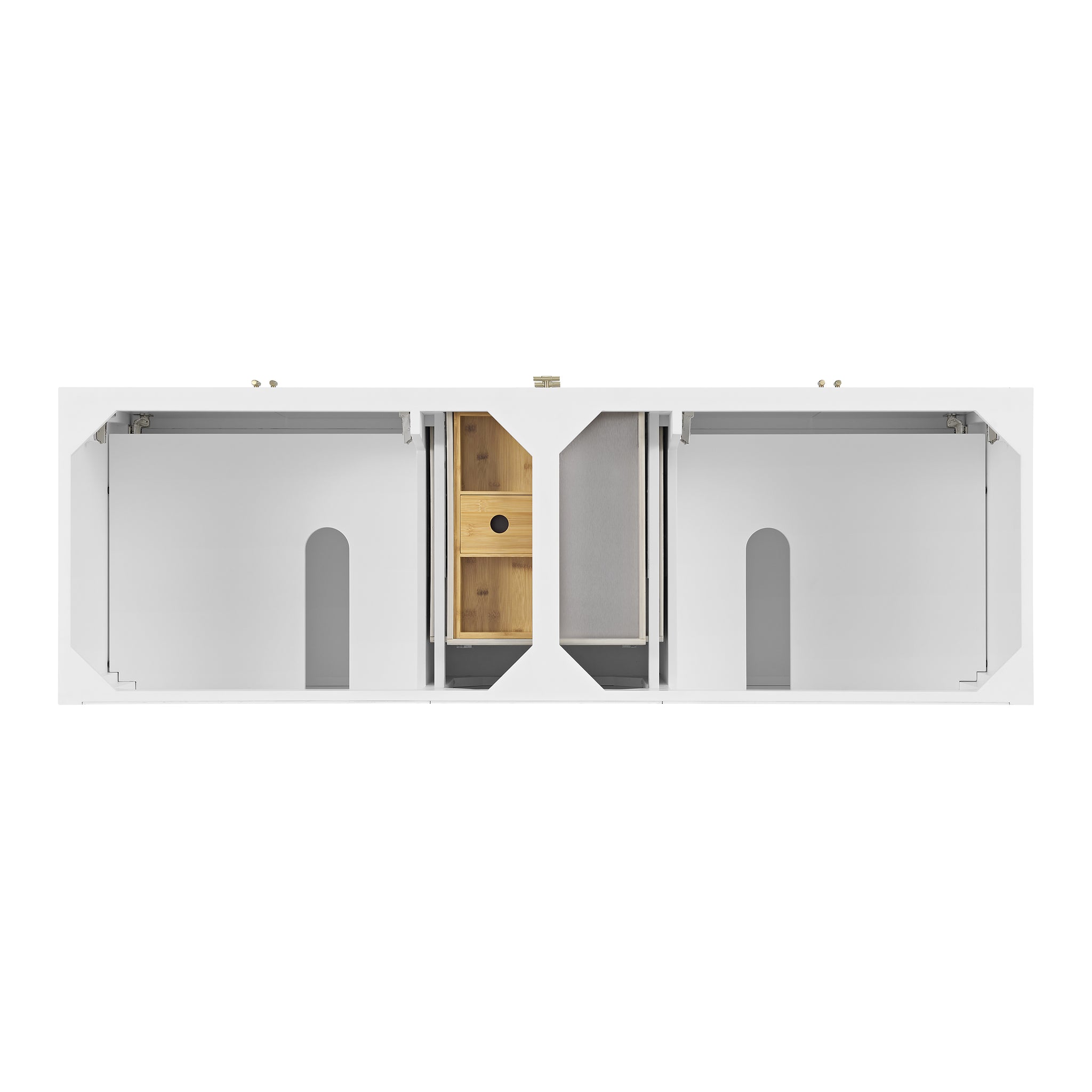 James Martin Myrrin 72" Single Bathroom Vanity, Bright White, view 13