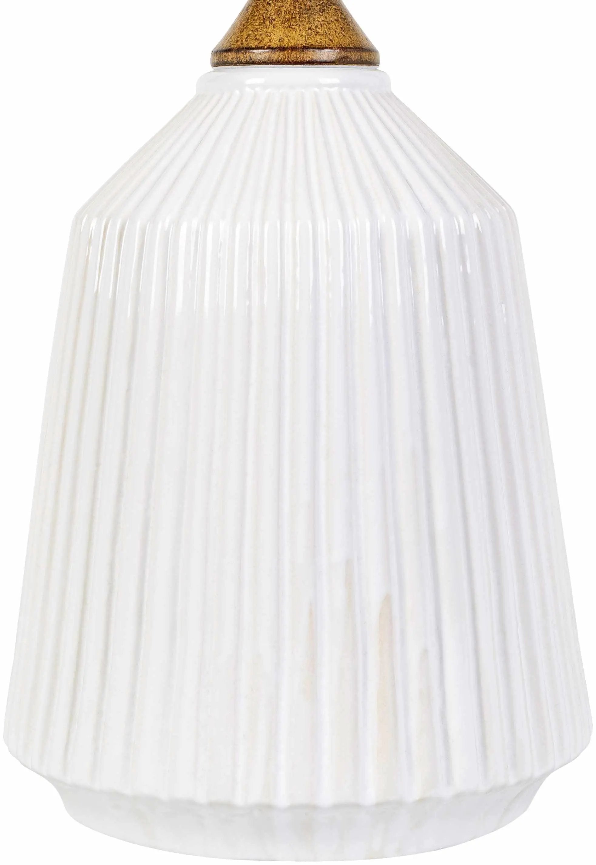 Tramutola White Table Lamp by Boutique Rugs