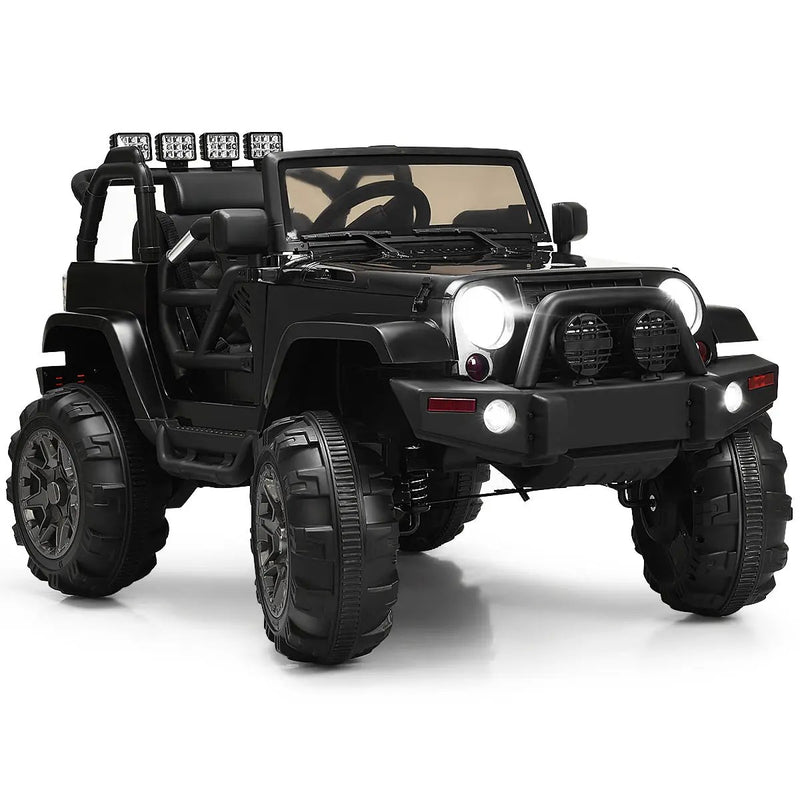 12V Kids Remote Control Riding Truck Car with LED Lights by DirectDeals