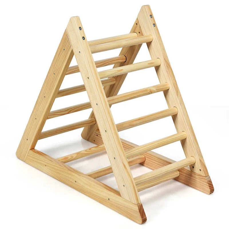 Wooden Triangle Climber for Toddler Step Training by DirectDeals