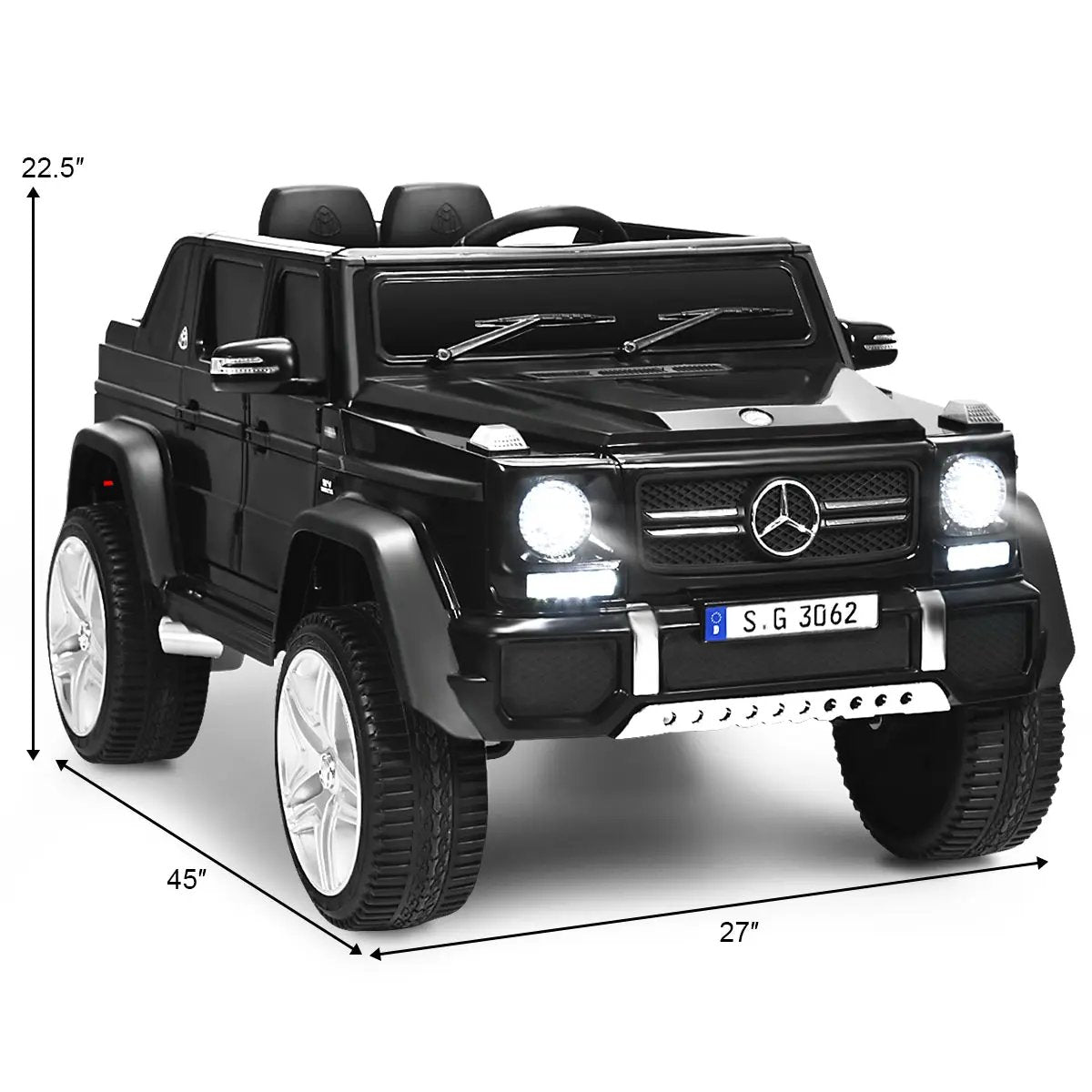 12V Licensed Mercedes-Benz Kids Ride On Car, photo 5 of 11
