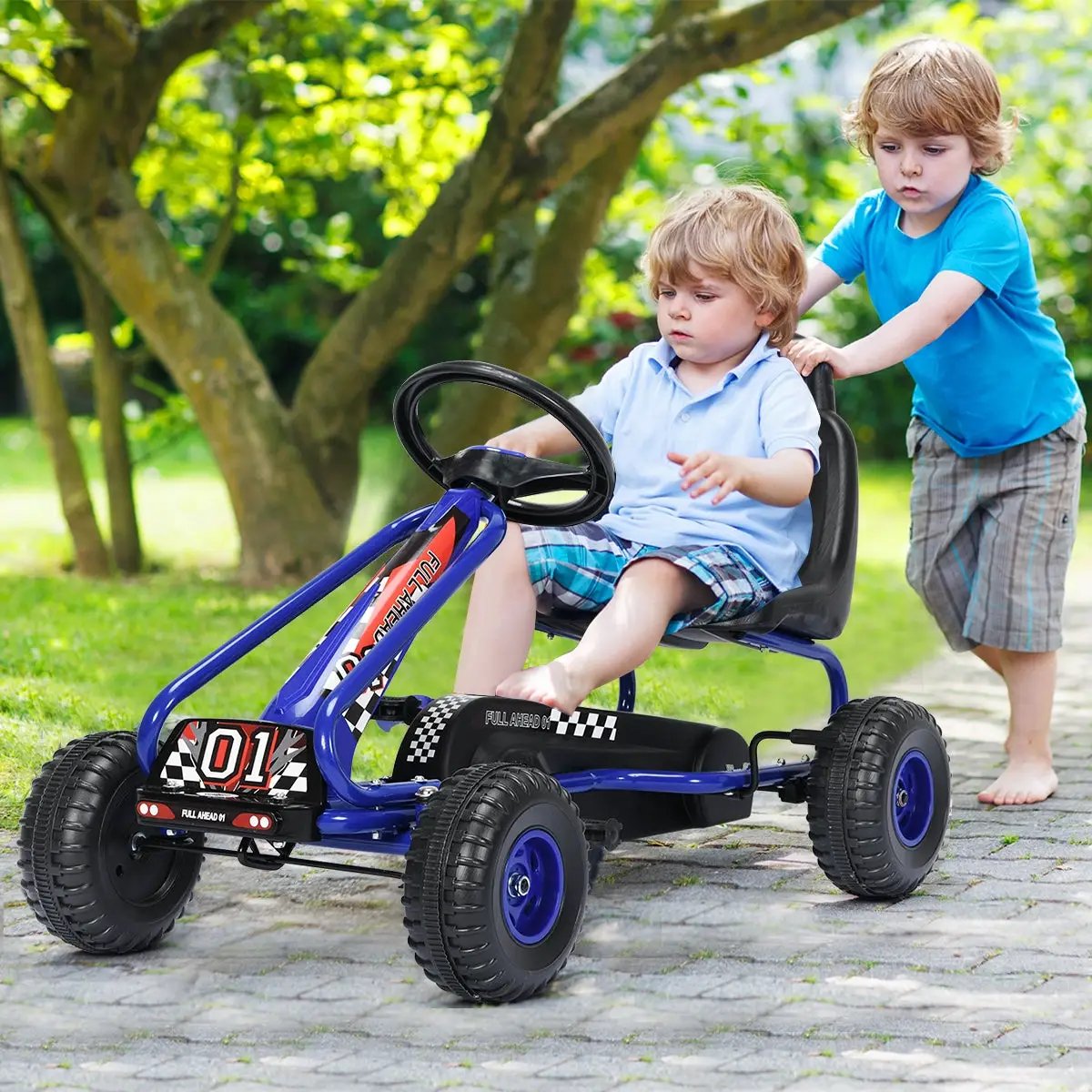 4 Wheel Pedal Powered Ride On by DirectDeals