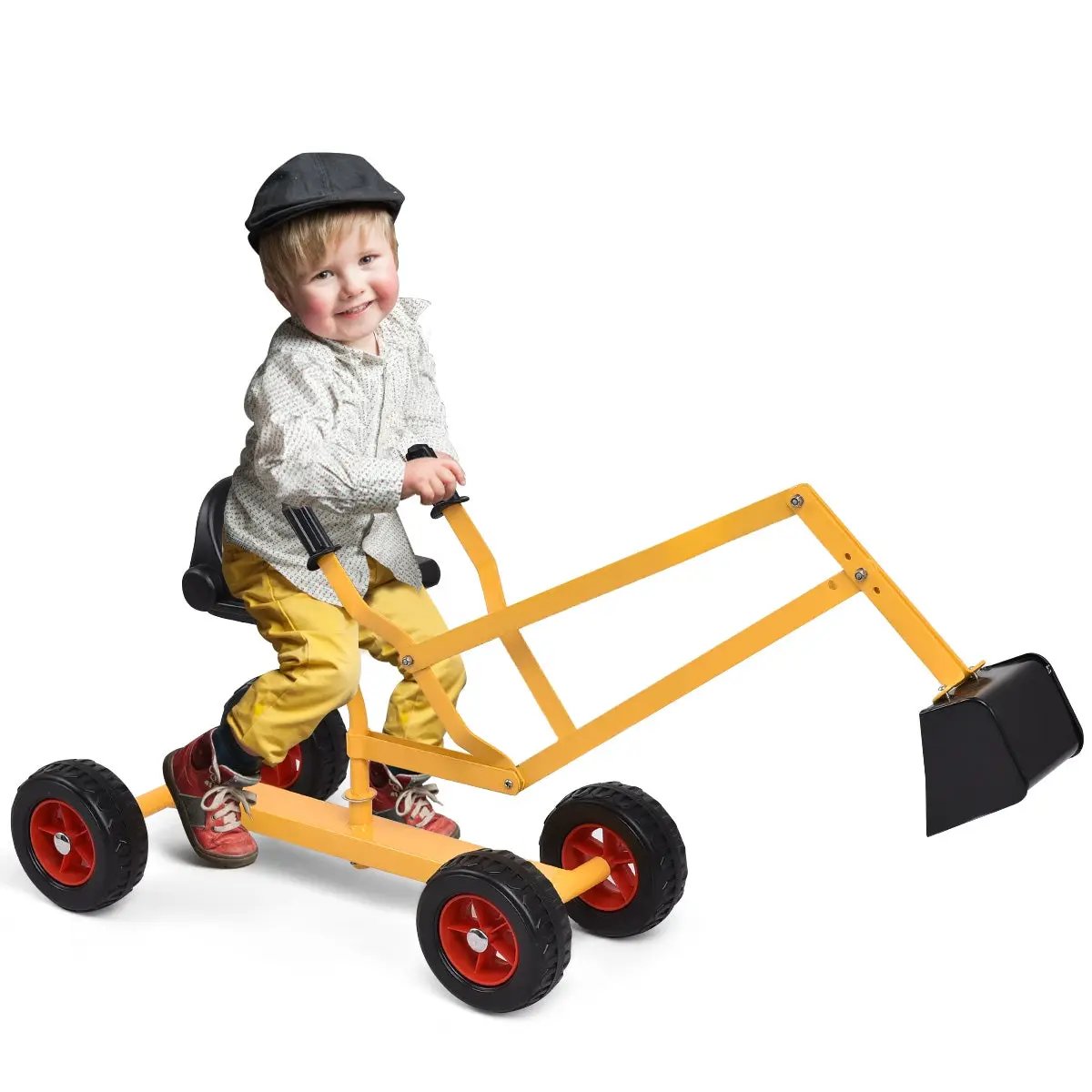 Heavy Duty Kid Ride-on 4-Wheel Excavator Sand Digger by DirectDeals