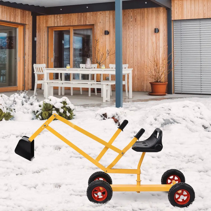 Heavy Duty Kid Ride-on 4-Wheel Excavator Sand Digger by DirectDeals