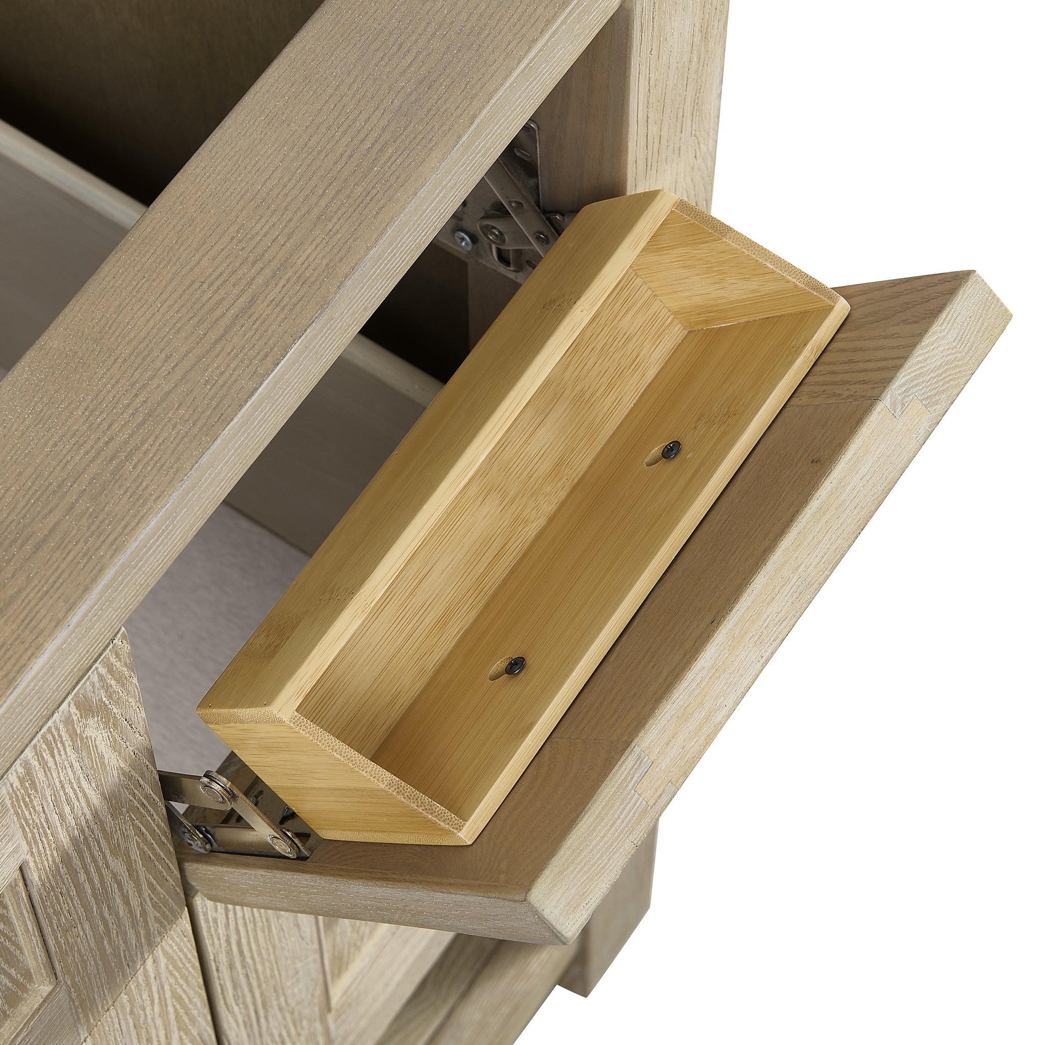 James Martin Breckenridge 36" Single Bathroom Vanity, Whitewashed Oak, view 21