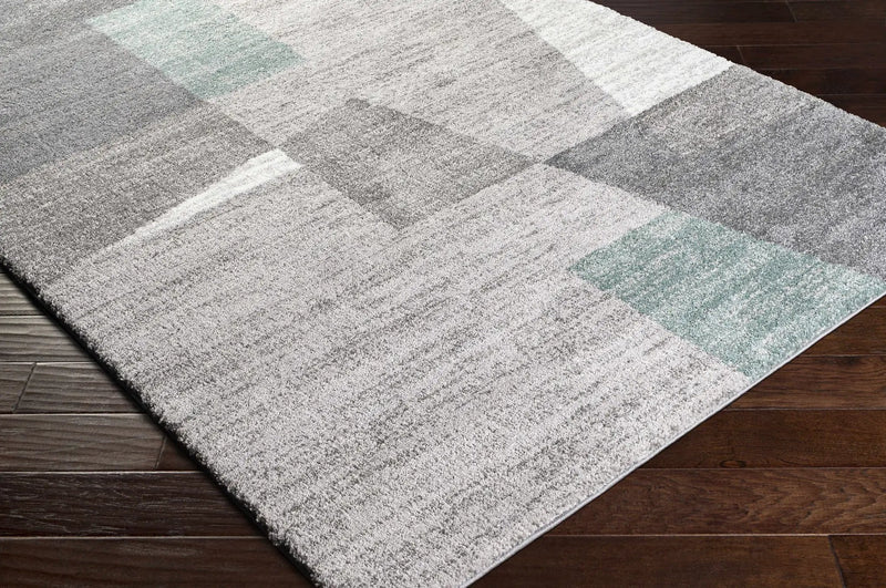 Tytherington Geometric Sage Area Rug - Clearance by Boutique Rugs