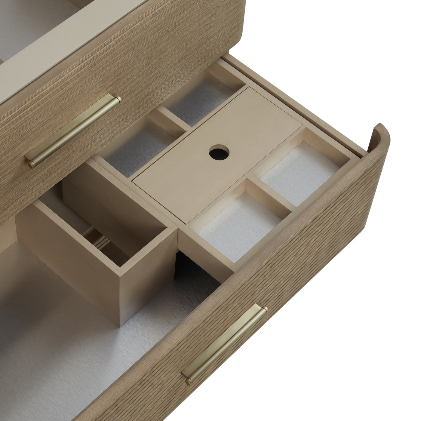 James Martin Lucian 72" Double Bathroom Vanity, Pebble Oak, view 17