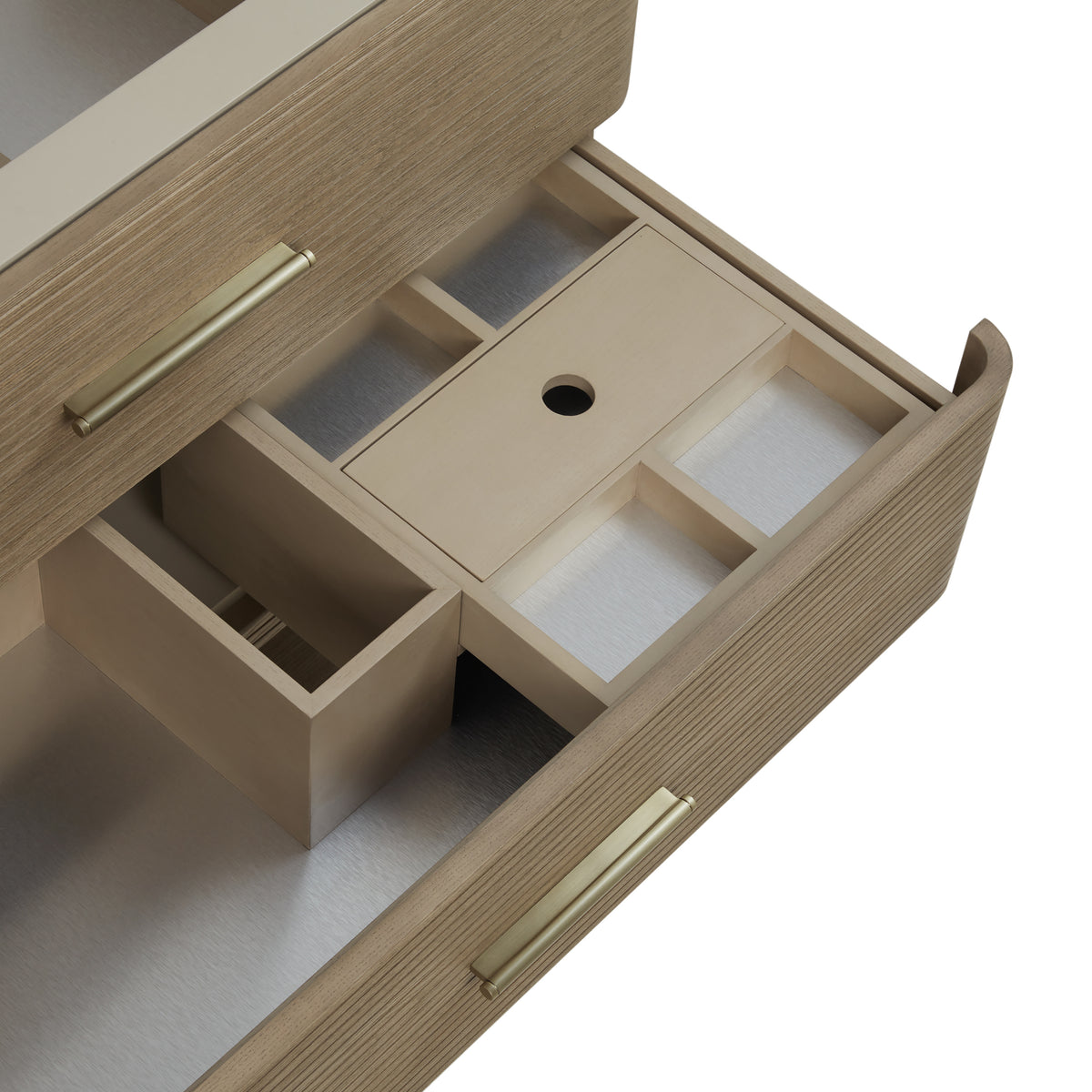 James Martin Lucian 72" Double Bathroom Vanity, Pebble Oak, view 17