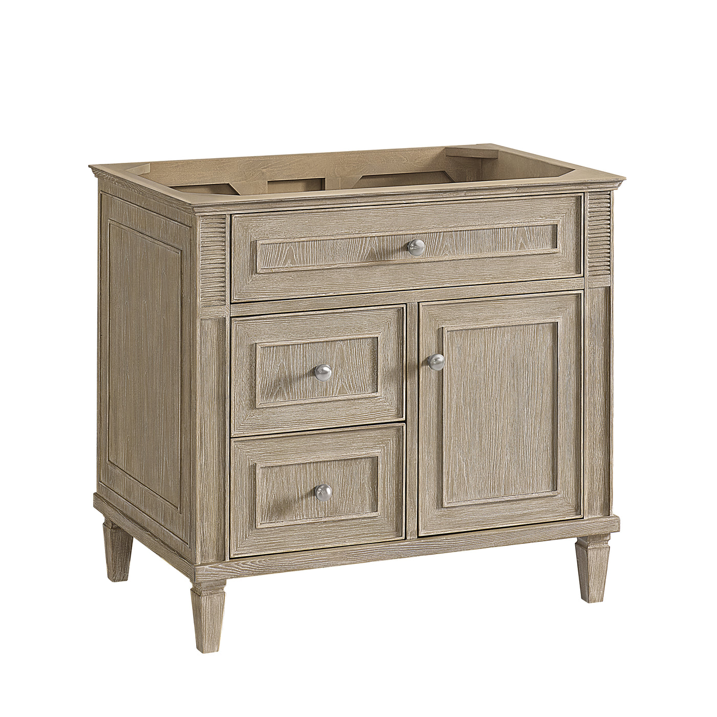 James Martin Lorelai 36" Single Bathroom Vanity, Whitewashed Oak, view 32