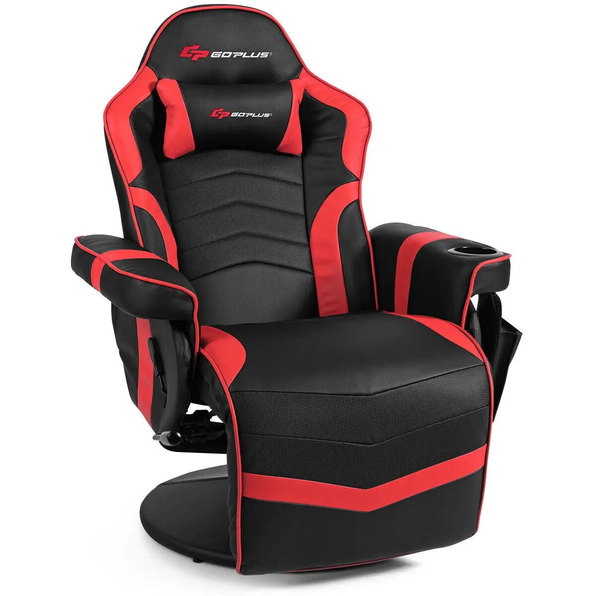 Ergonomic High Back Massage Gaming Chair with Pillow, photo 12 of 12