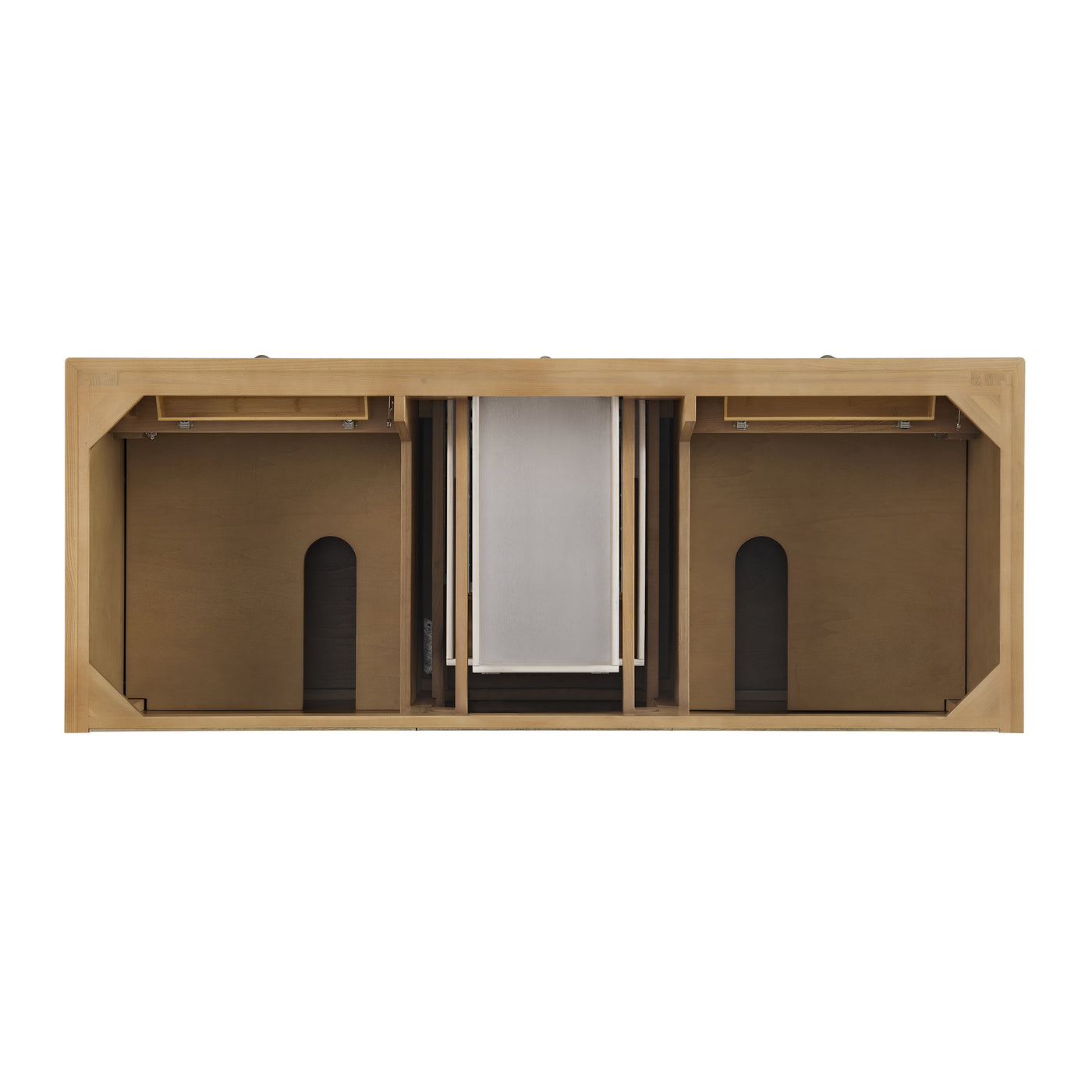 James Martin Lorelai 60" Double Bathroom Vanity, Light Natural Oak, view 20