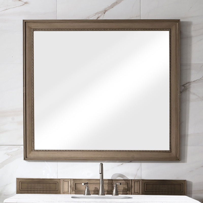 James Martin Bristol 44" Mirror, Whitewashed Walnut, view 2