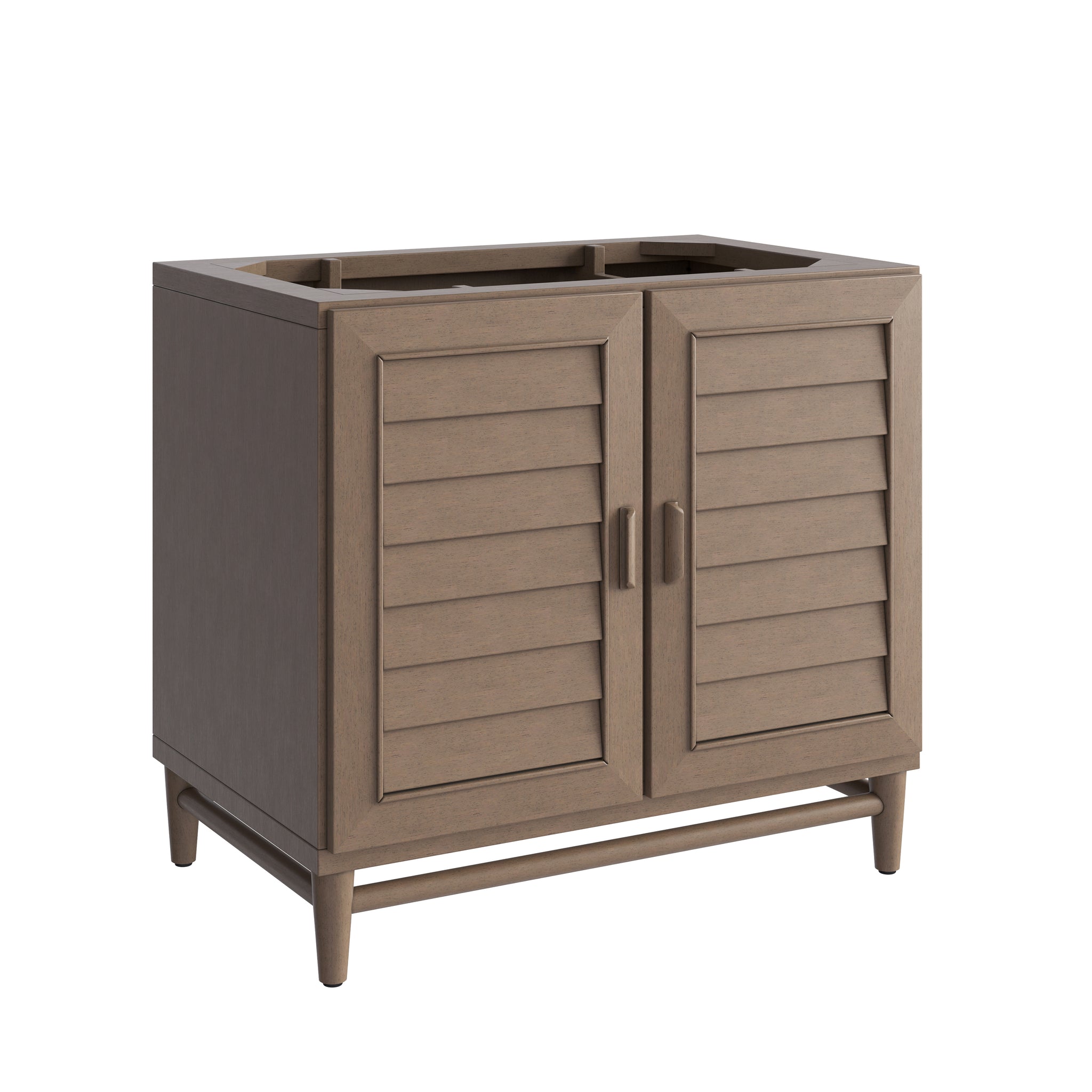 James Martin Portland 36" Single Bathroom Vanity, Whitewashed Walnut, view 14