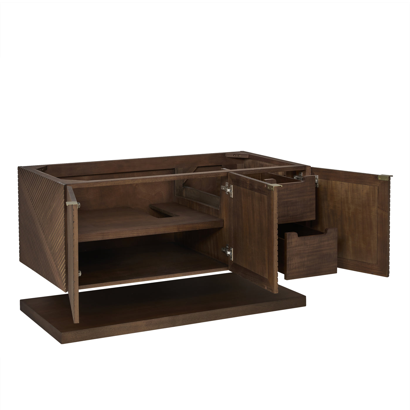 James Martin Marcello 48" Floating Single Bathroom Vanity, Chestnut, view 22