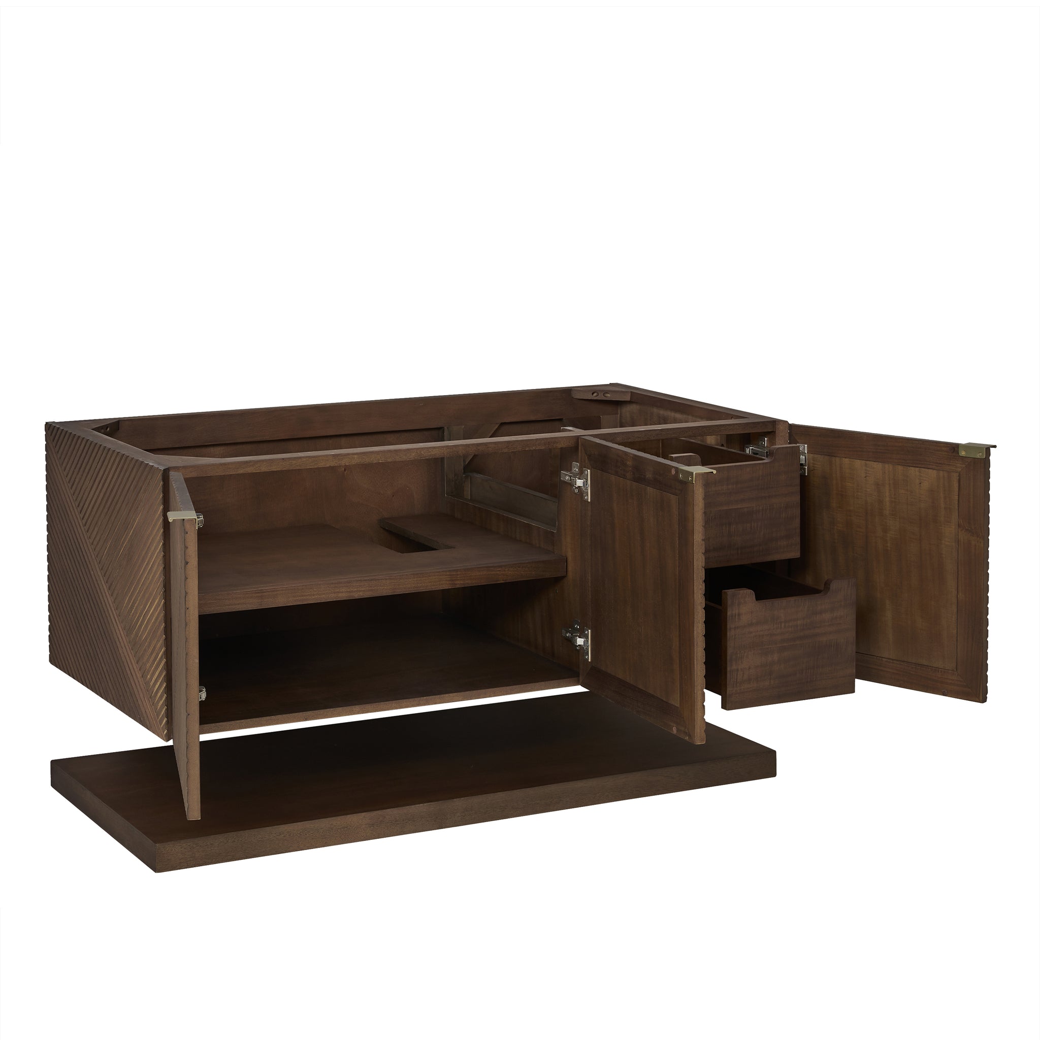 James Martin Marcello 48" Floating Single Bathroom Vanity, Chestnut, view 22