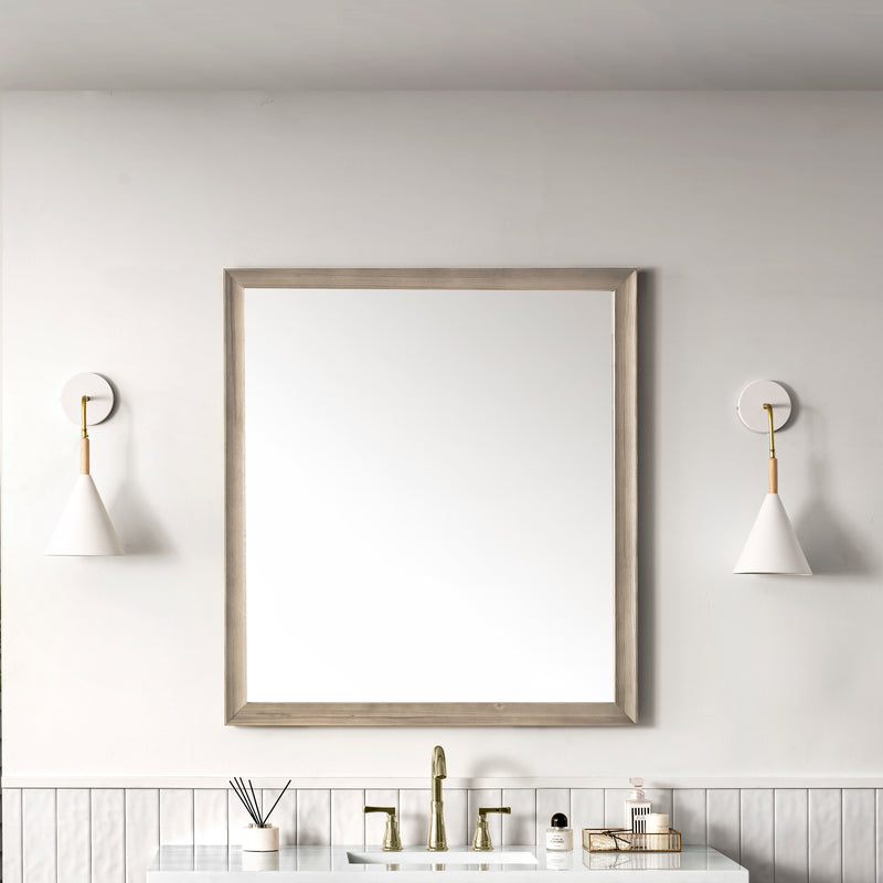 James Martin Glenbrooke 36" Mirror, Whitewashed Oak, view 2