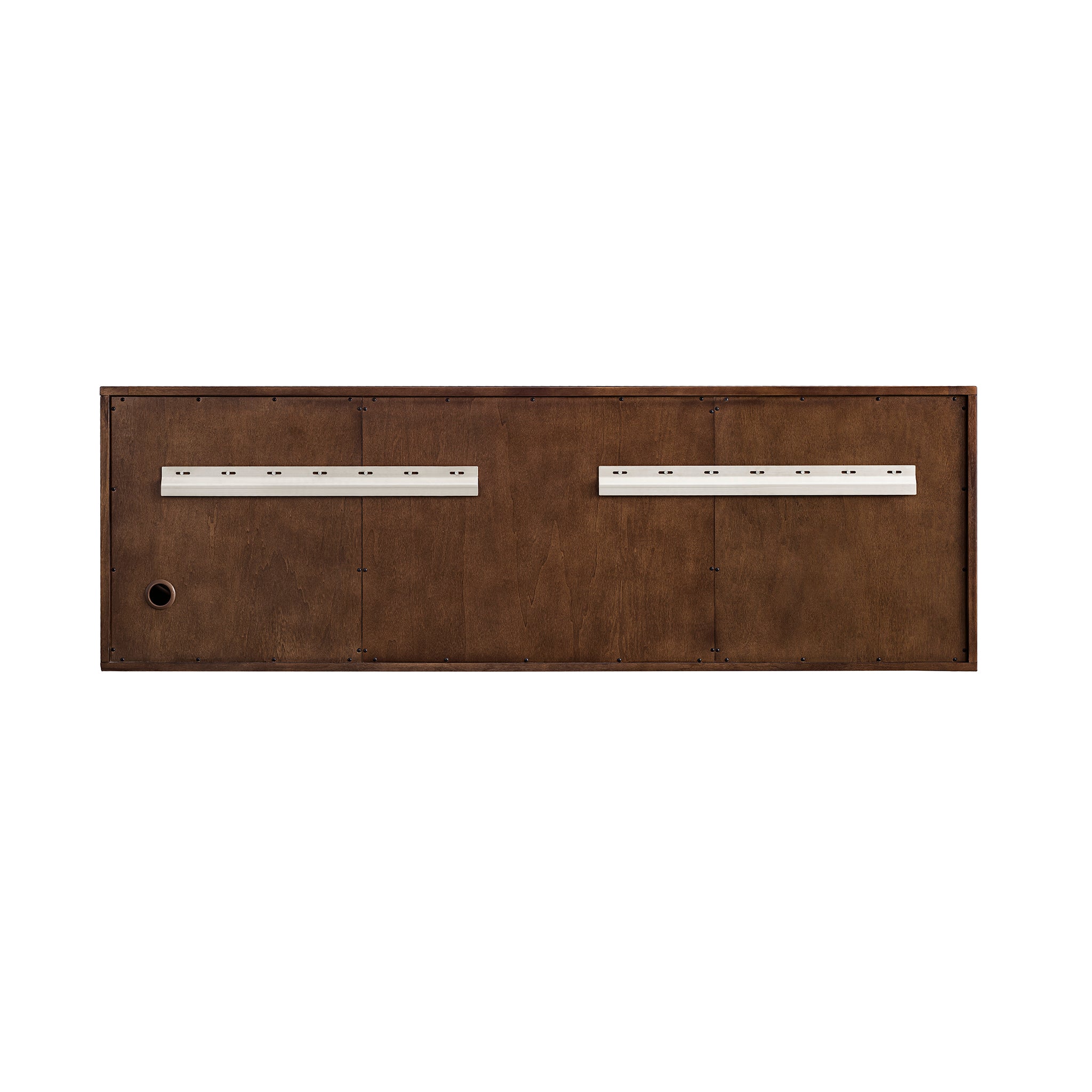 James Martin Amberly 72" Dual Mount Double Bathroom Vanity, Mid-Century Walnut, view 26