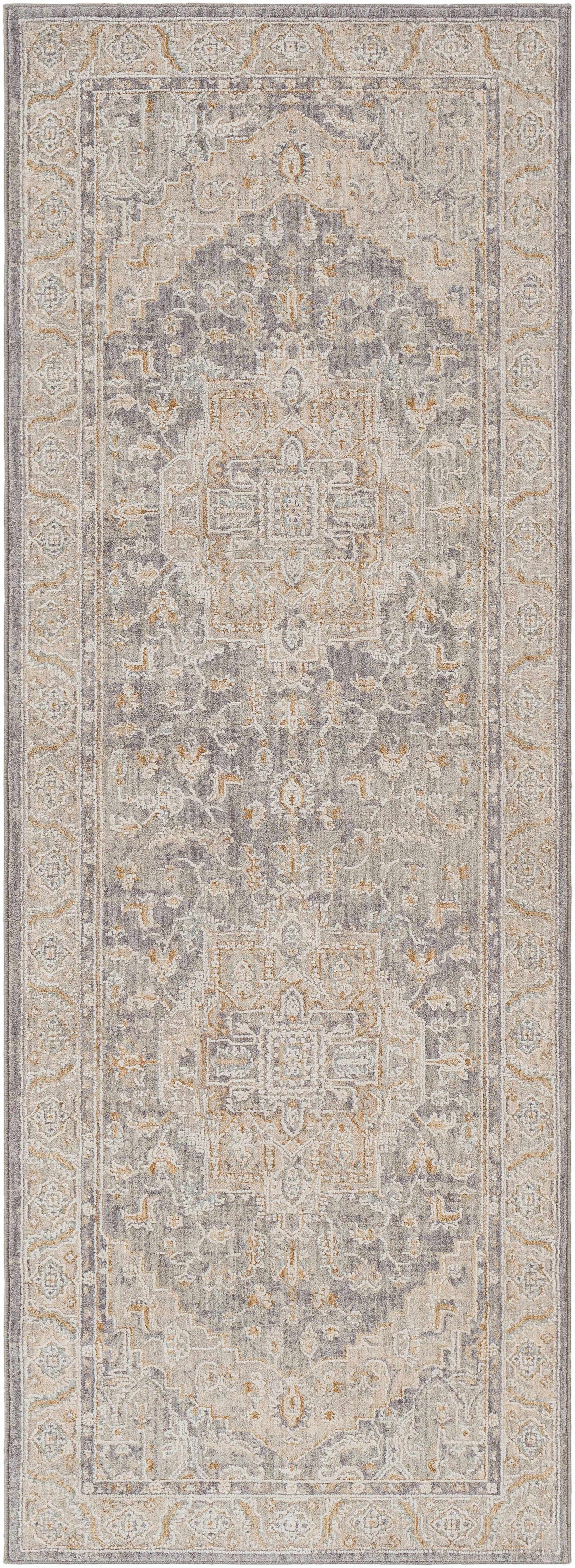 Ulubey Distressed Gray Thick Luxe Area Rug, photo 14 of 21