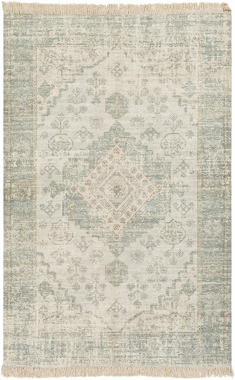 Undy Handmade Cotton-blend Rug by Boutique Rugs