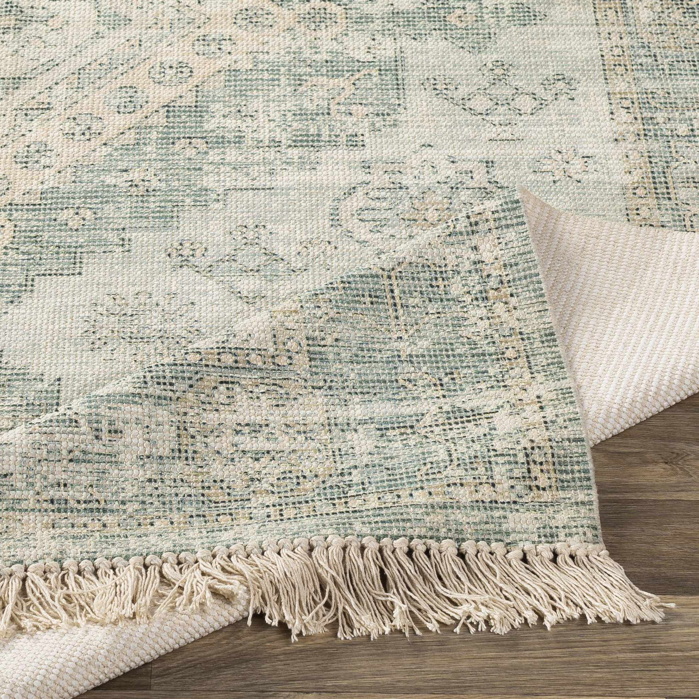 Undy Handmade Cotton-blend Rug by Boutique Rugs