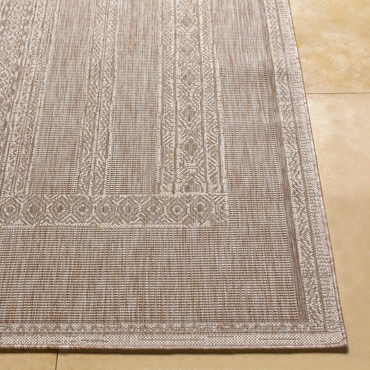 Unidos Beige Outdoor Area Rug - Clearance, photo 5 of 8