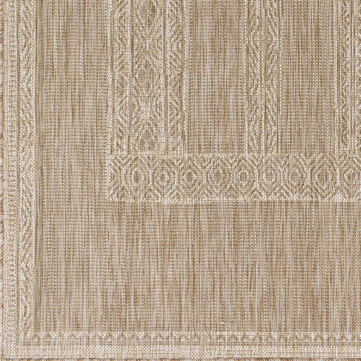 Unidos Beige Outdoor Area Rug - Clearance, sample swatch