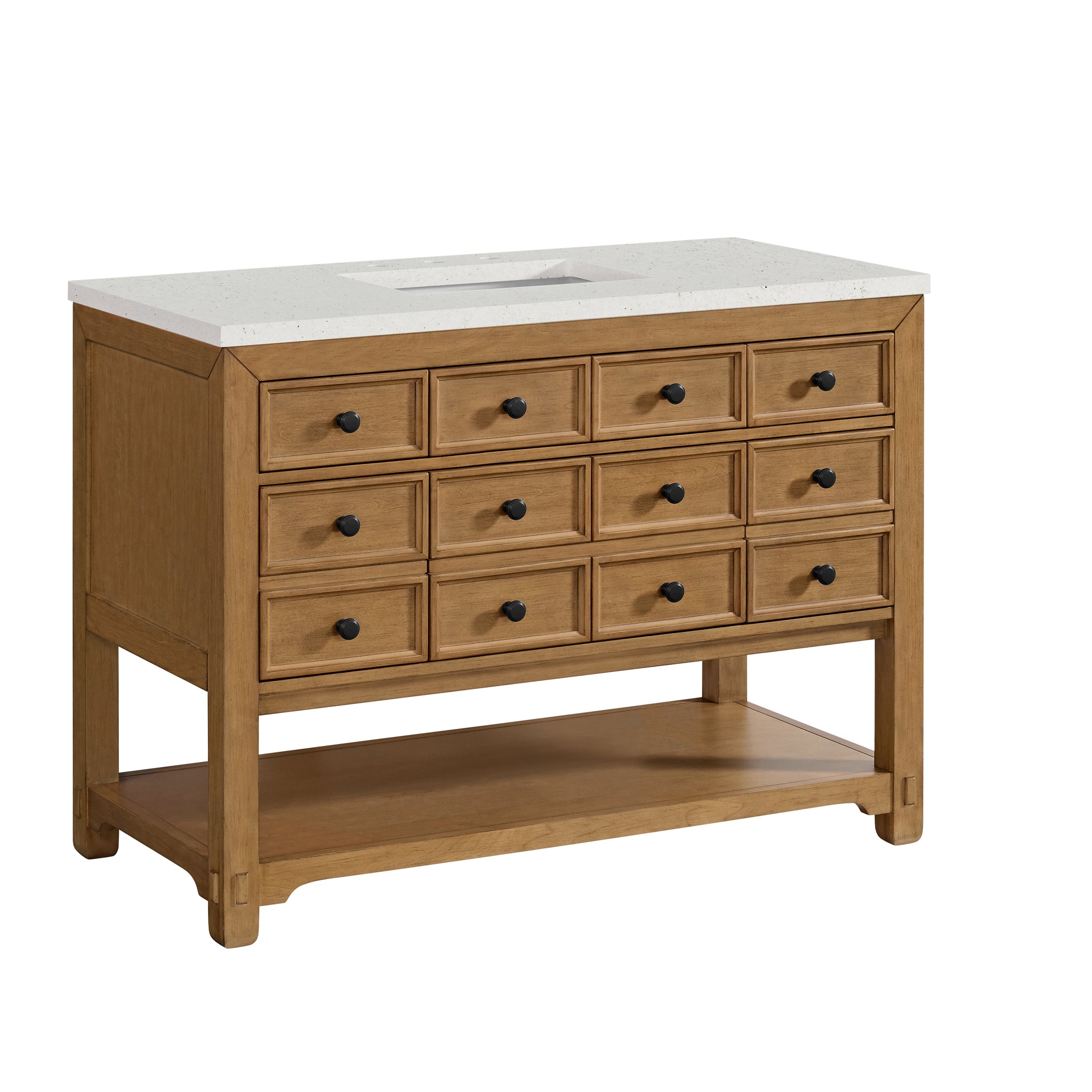 James Martin Malibu 48" Single Bathroom Vanity, Amber Birch, view 31