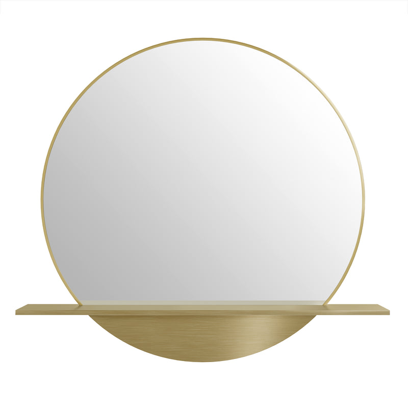 James Martin Platform 24" Mirror, Radiant Gold