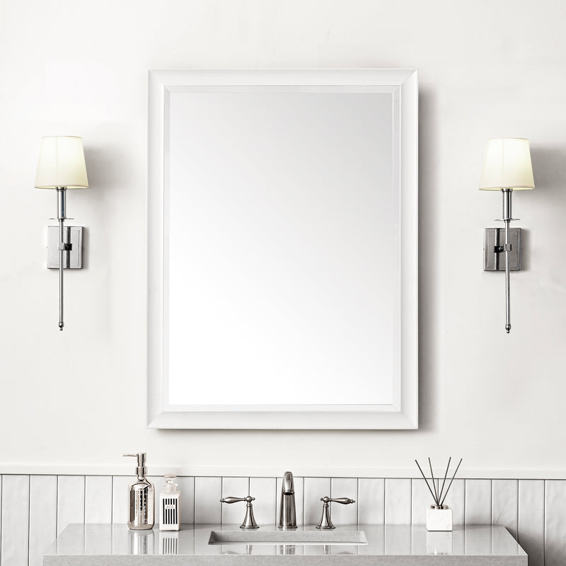 James Martin Glenbrooke 30" Mirror, Bright White, view 3