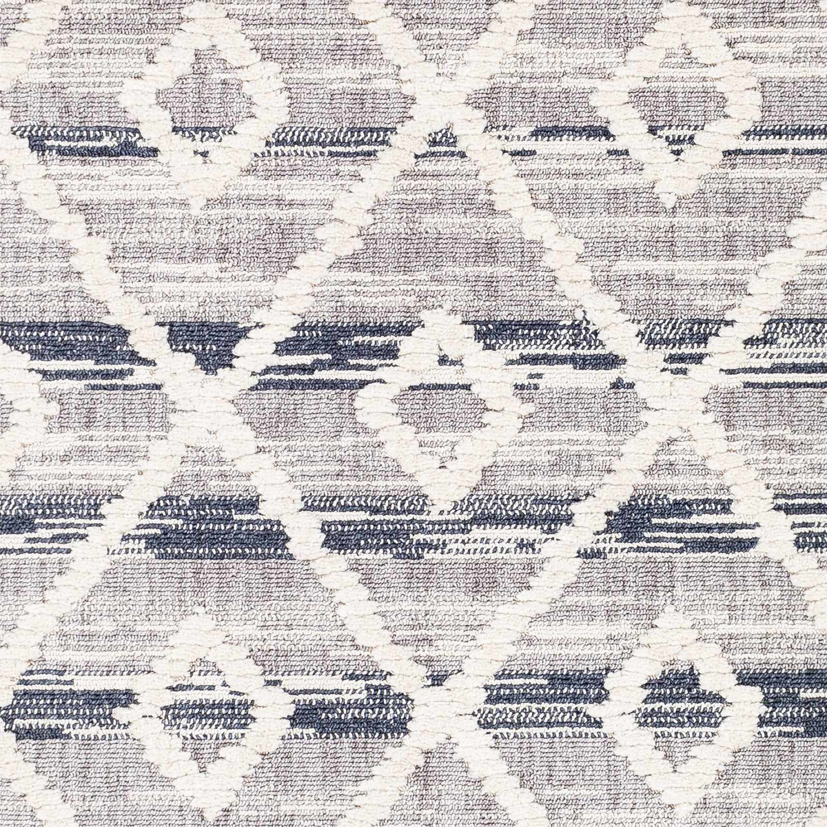 Upham High/Low Pile Rug with Tassels - Clearance, sample swatch