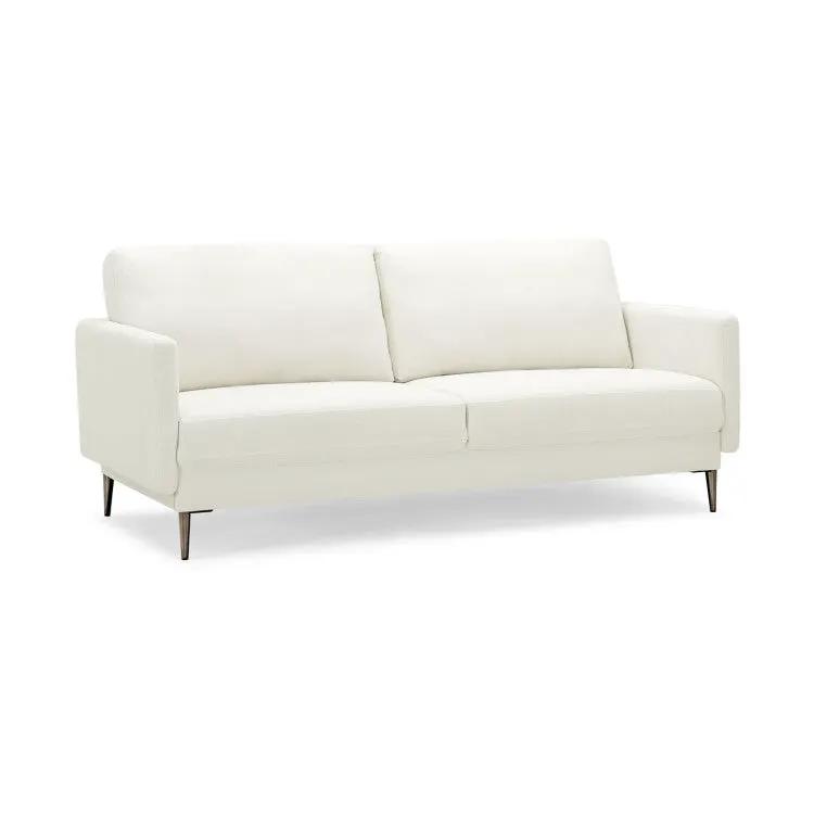 Modern Living Room Set: Loveseat Armchair Side Table & Coffee Table by DirectDeals