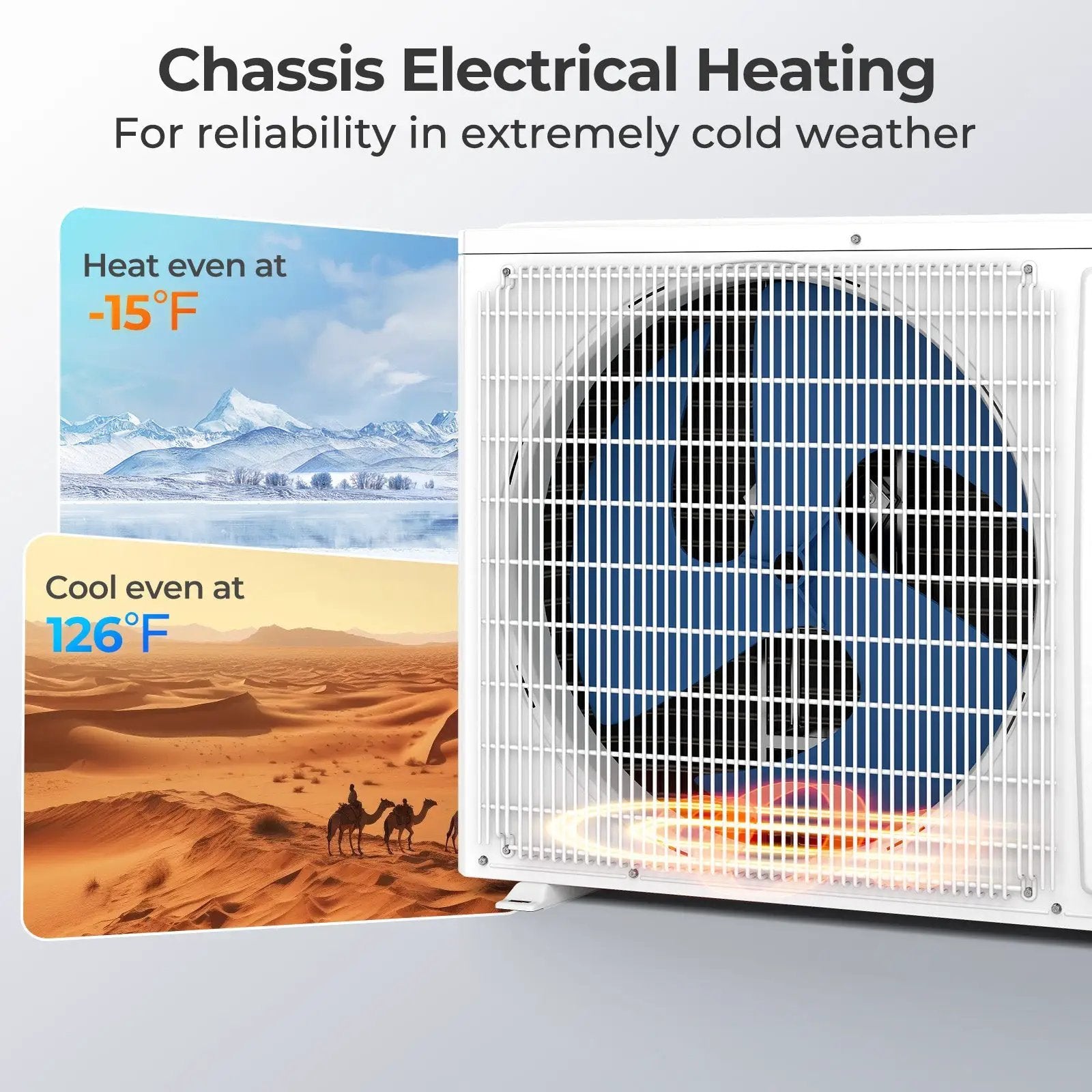 SEERXtreme Series 24000 BTU 25 SEER2 208-230V Mini Split Heat Pump Heating at -15¬∞F WiFi Enabled by DirectDeals