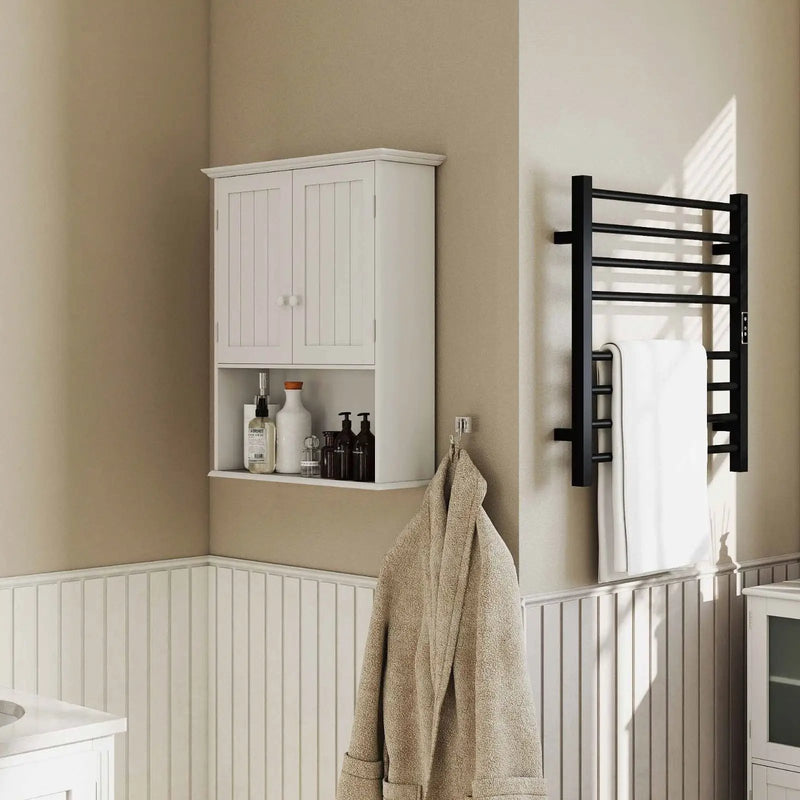 Laundry Room Bundle: 4-in-1 Storage Set Storage Cabinets and Rack Set by DirectDeals