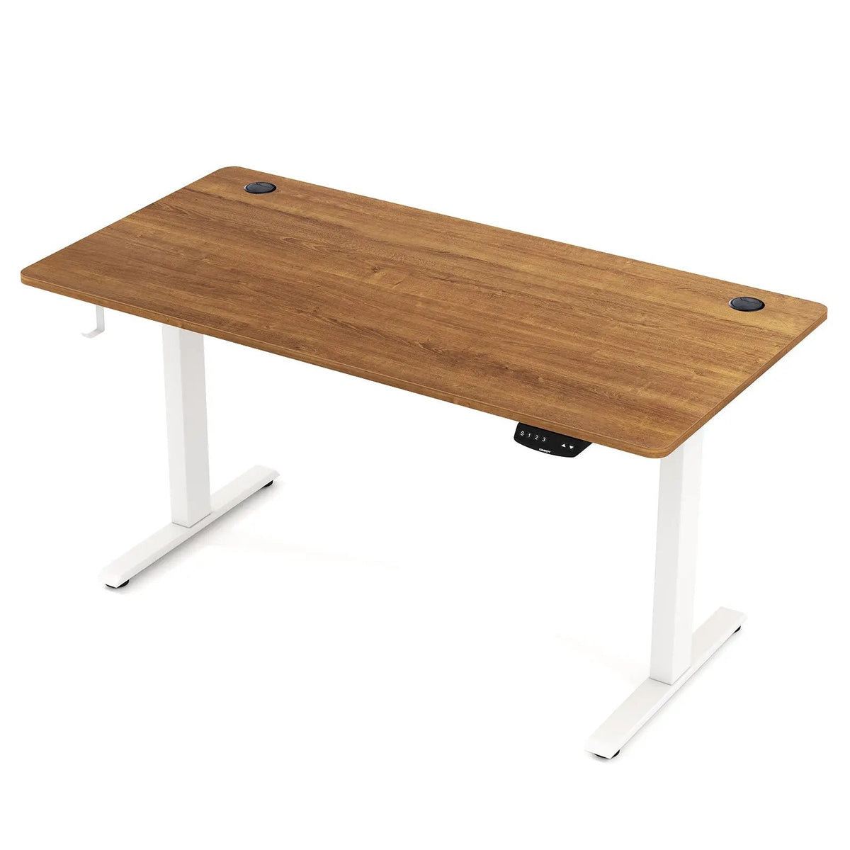 Electric Standing Desk Height Adjustable with 3 Memory Heights Walnut, photo 8 of 24