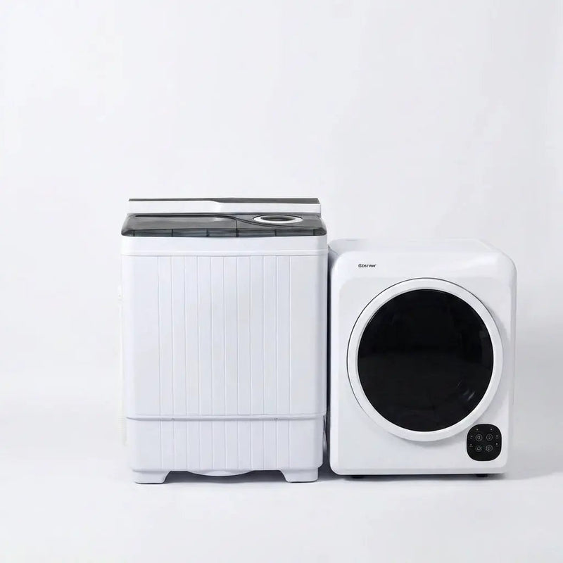 Compact Washer and Dryer Laundry Combo for Fast Household Laundry by DirectDeals