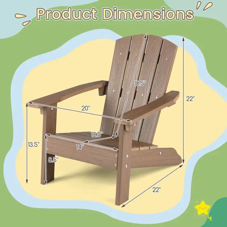 Kids Sandbox with Cover and Seats with 2 Kids Adirondack Chairs by DirectDeals