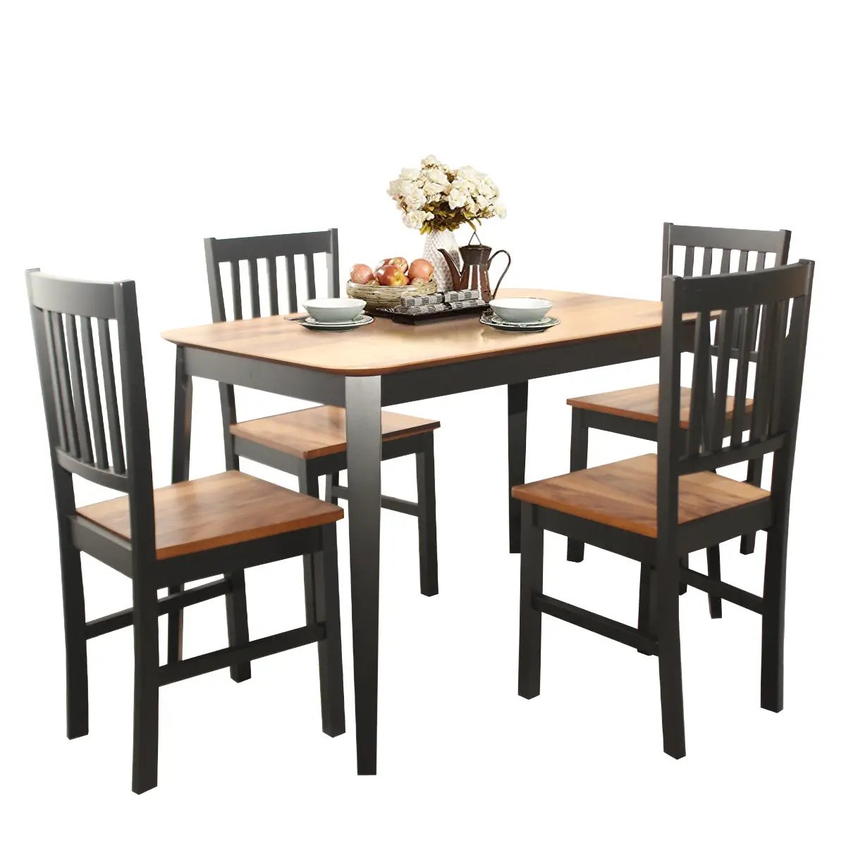 Dining Table and Chair Set Home Kitchen Furniture Tables Chairs Set by DirectDeals