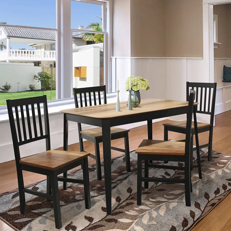 Dining Table and Chair Set Home Kitchen Furniture Tables Chairs Set by DirectDeals
