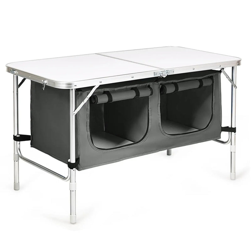 4-in-1 Family Camping Gear Set: Wagon Camping Table Cooler and Camping Tent by DirectDeals