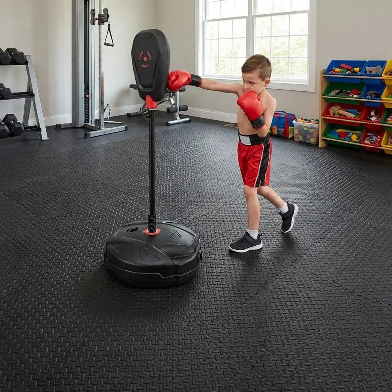 Inflation Free Boxing Set and 12Pcs 1/2" Puzzle Exercise Mat by DirectDeals