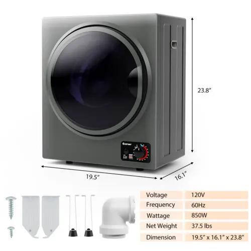 Compact Washer and Dryer Combo Automatic Washing Machine and Tumble Dryer by DirectDeals