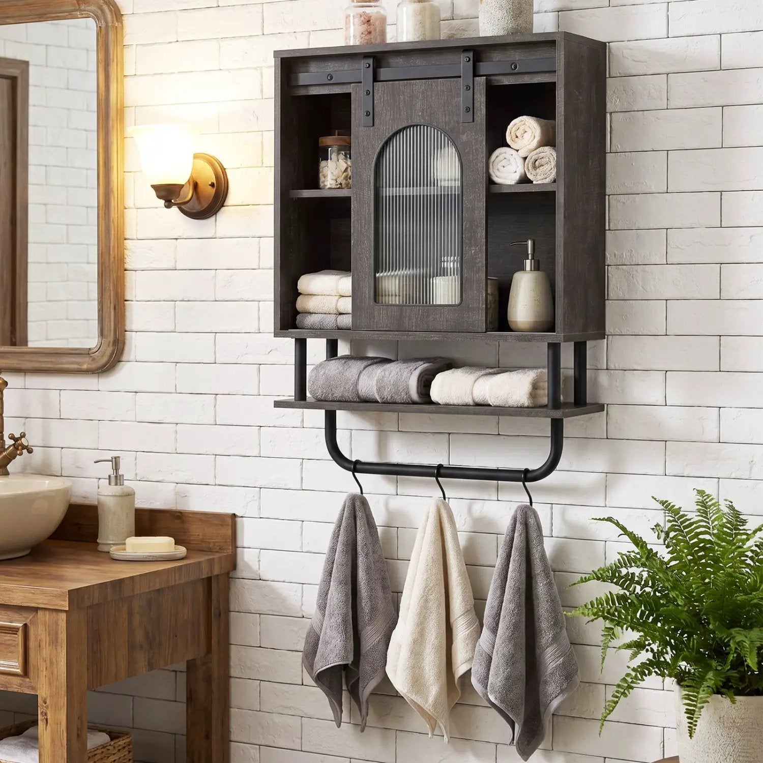 Portable Closet with Pants Hangers and 2 Hanging Rods and 4 Storage Shelves by DirectDeals