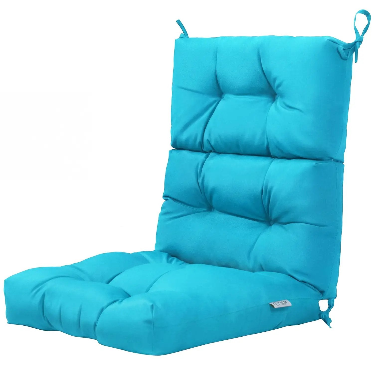 Set of 2 High Back Chair Cushion with Adjustable Height by DirectDeals