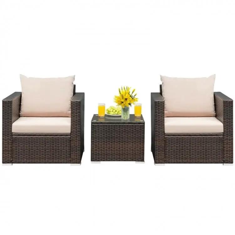 6-Piece Patio Furniture Set with Inflatable Water Slide Park by DirectDeals
